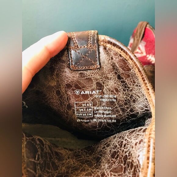 Ariat | Pendleton collab | women’s Meadow Boot - Women's size 8 - Picture 7 of 11